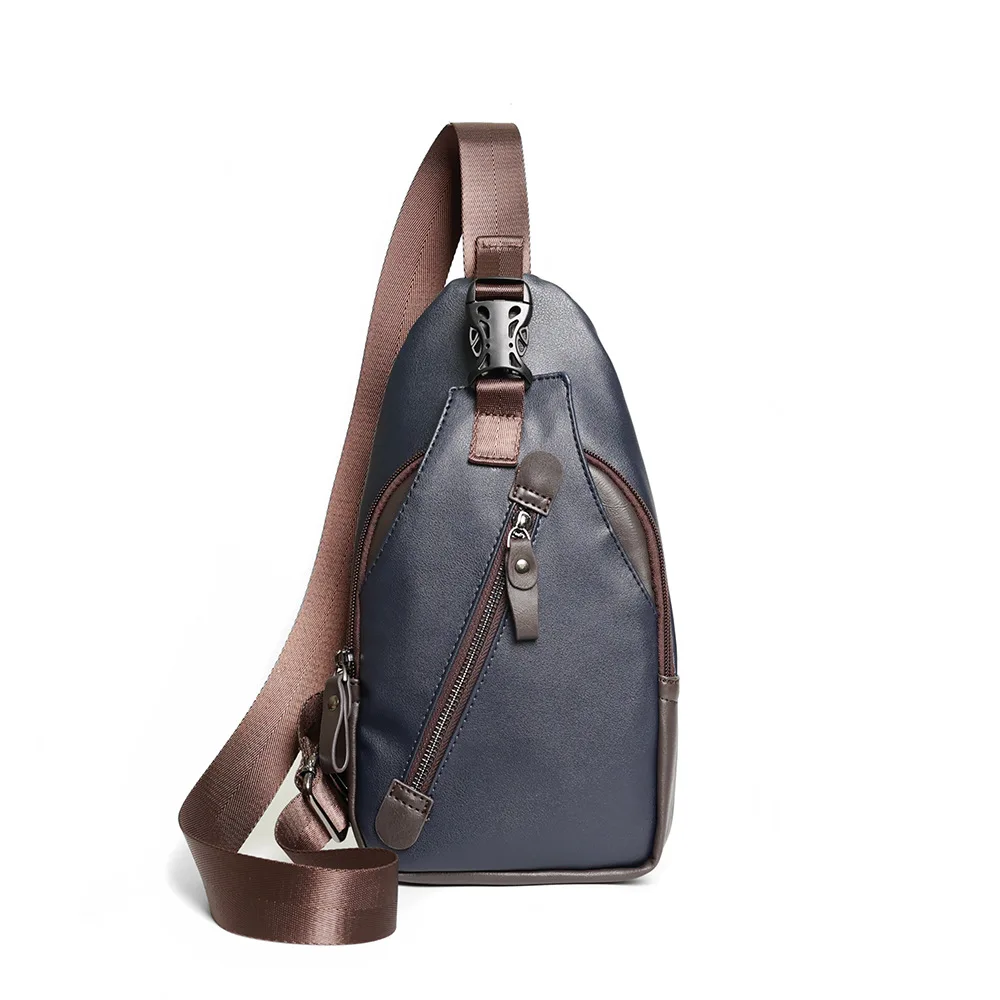 2025 New Korean PU Leather Men's Chest Bag Fashion Trend Shoulder Bag Large Capacity Cycling Backpack Shoulder Bag
2025 New Korean PU Leather Men's Chest Bag Fashion Trend Shoulder Bag Large Capacity Cycling Backpack Shoulder Bag