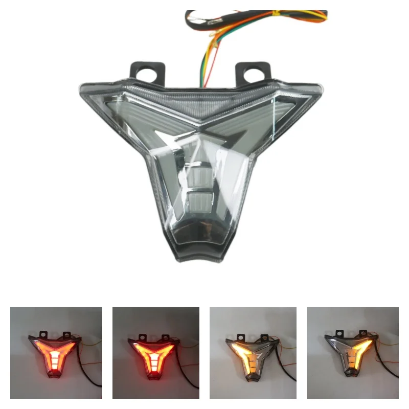 Motorcycle LED Turn Signals Integrated Tail Light Rear Brake Taillight for Kawasaki Ninja ZX-6R ZX-10R Z1000 2014-2024
Motorcycle LED Turn Signals Integrated Tail Light Rear Brake Taillight for Kawasaki Ninja ZX-6R ZX-10R Z1000 2014-2024