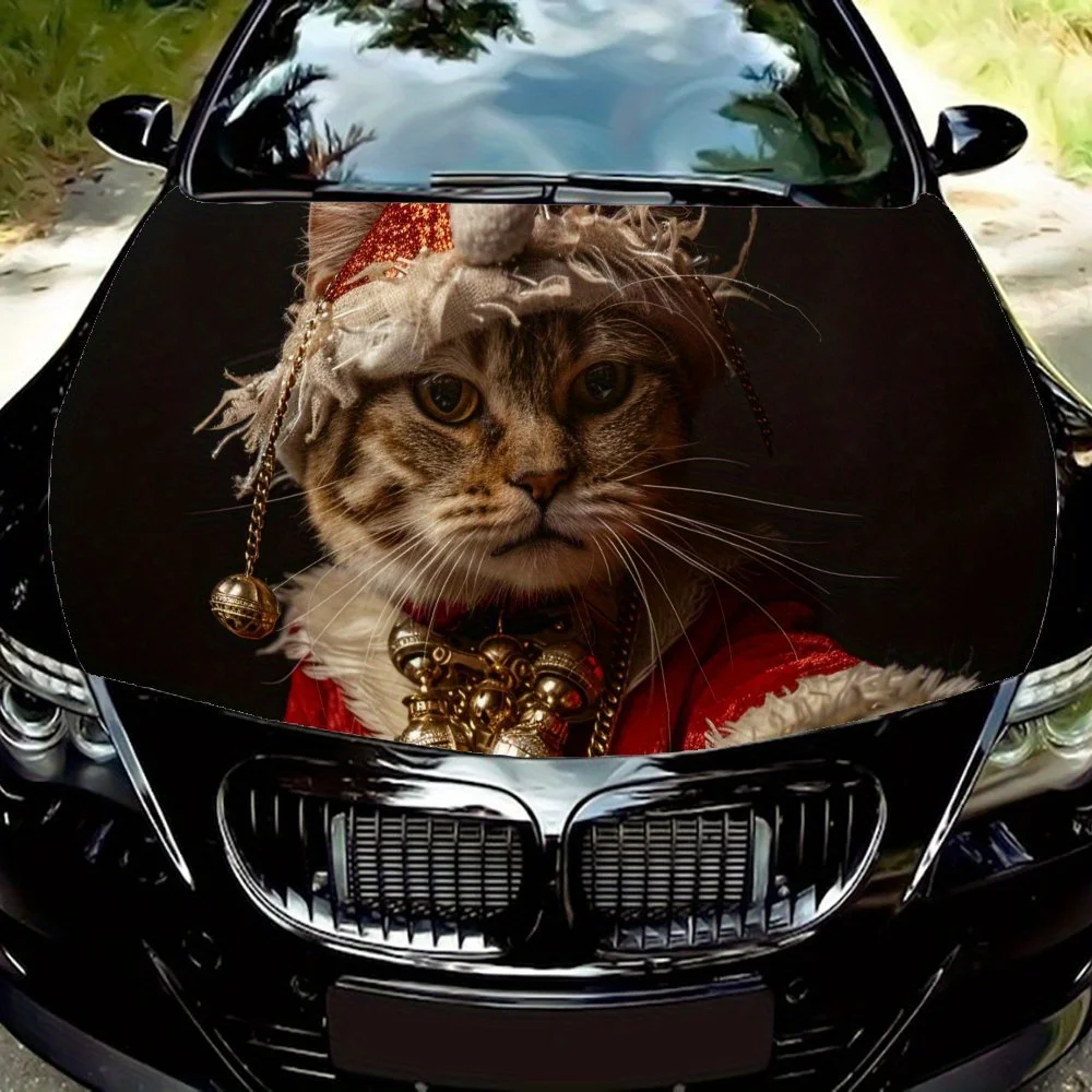 Наклейки на капот автомобиля с золотым колокольчиком и рисунком кота, водонепроницаемые самоклеящиеся, устойчивые к царапинам, легко приклеиваемые, прочные автомобильные наклейки из ПВХ,
Наклейки на капот автомобиля с золотым колокольчиком и рисунком кота, водонепроницаемые самоклеящиеся, устойчивые к царапинам, легко приклеиваемые, прочные автомобильные наклейки из ПВХ,