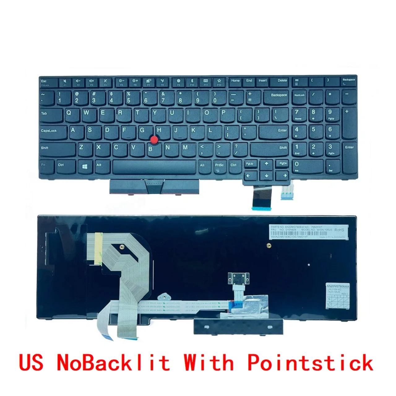 Испанская португальская клавиатура с подсветкой для ноутбука T570 T580 P51S P52S Замена ноутбука 01EN928
Испанская португальская клавиатура с подсветкой для ноутбука T570 T580 P51S P52S Замена ноутбука 01EN928