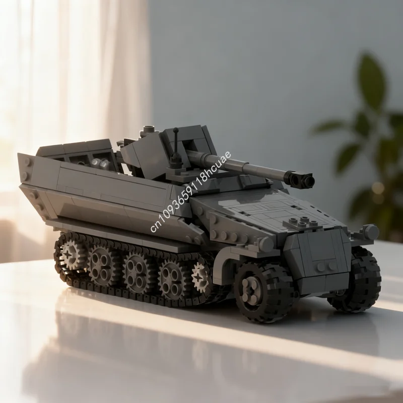 825pcs MOC SD KFZ Halftrack Model Building Blocks Christmas Gifts Architecture DIY Creative Toys Education Brick Assemble Idea
825pcs MOC SD KFZ Halftrack Model Building Blocks Christmas Gifts Architecture DIY Creative Toys Education Brick Assemble Idea