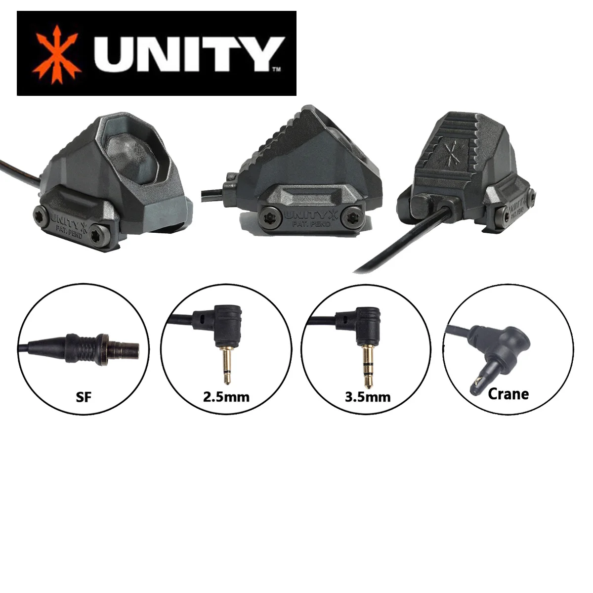 UNITY Tactical AXON SL SYNC 7" Picatinny Remote Switch For Surefire M300 M600 2.5 3.5 SF Crane Plug NGAL PEQ-15 Laser
UNITY Tactical AXON SL SYNC 7" Picatinny Remote Switch For Surefire M300 M600 2.5 3.5 SF Crane Plug NGAL PEQ-15 Laser