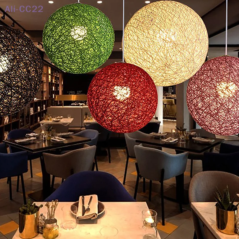 {CC22} Hand-woven Rattan Vine Ball Pendant Lampshade 20cm Color Round Light Shades Lamp Home Decor Accessories
{CC22} Hand-woven Rattan Vine Ball Pendant Lampshade 20cm Color Round Light Shades Lamp Home Decor Accessories