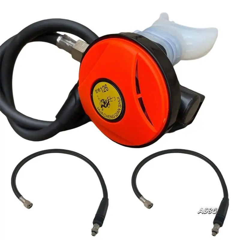 Elite Diver’S Respirator With Second Stage 126 Bite And Spare Regulator Mouthpiece
Elite Diver’S Respirator With Second Stage 126 Bite And Spare Regulator Mouthpiece