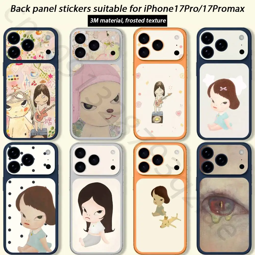 Yoshitomo Nara Art TICKET Decal Skin Wrap for iPhone 17 Pro/Pro max Protective Film for Back, Frame, Camera
Yoshitomo Nara Art TICKET Decal Skin Wrap for iPhone 17 Pro/Pro max Protective Film for Back, Frame, Camera