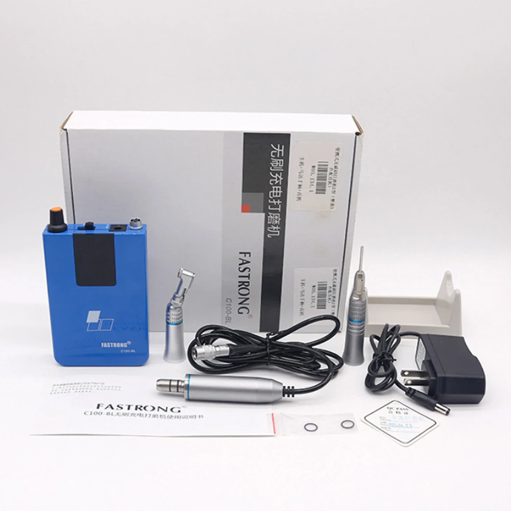 Portable Rechargeable Brushless E-type Dental Electric Micro Motor Handpiece for Nail Polishing
Portable Rechargeable Brushless E-type Dental Electric Micro Motor Handpiece for Nail Polishing
