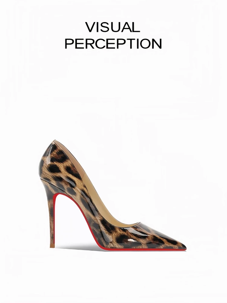 Leopard print pointed high heels for women, slim heels, 2025 new style,pure desire,sexy,dating,not tiring, red sole single shoes
Leopard print pointed high heels for women, slim heels, 2025 new style,pure desire,sexy,dating,not tiring, red sole single shoes