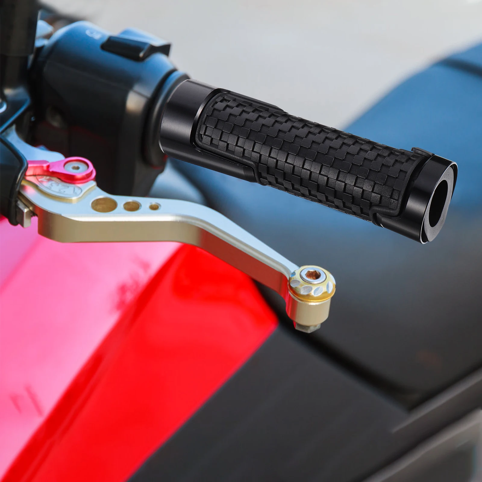 1 Pair Motorcycle Handlebar Grips Premium Anti-Slip Durable Hand Grips For Motorbike Universal Fit Handle Sleeve Cover Refitted
1 Pair Motorcycle Handlebar Grips Premium Anti-Slip Durable Hand Grips For Motorbike Universal Fit Handle Sleeve Cover Refitted