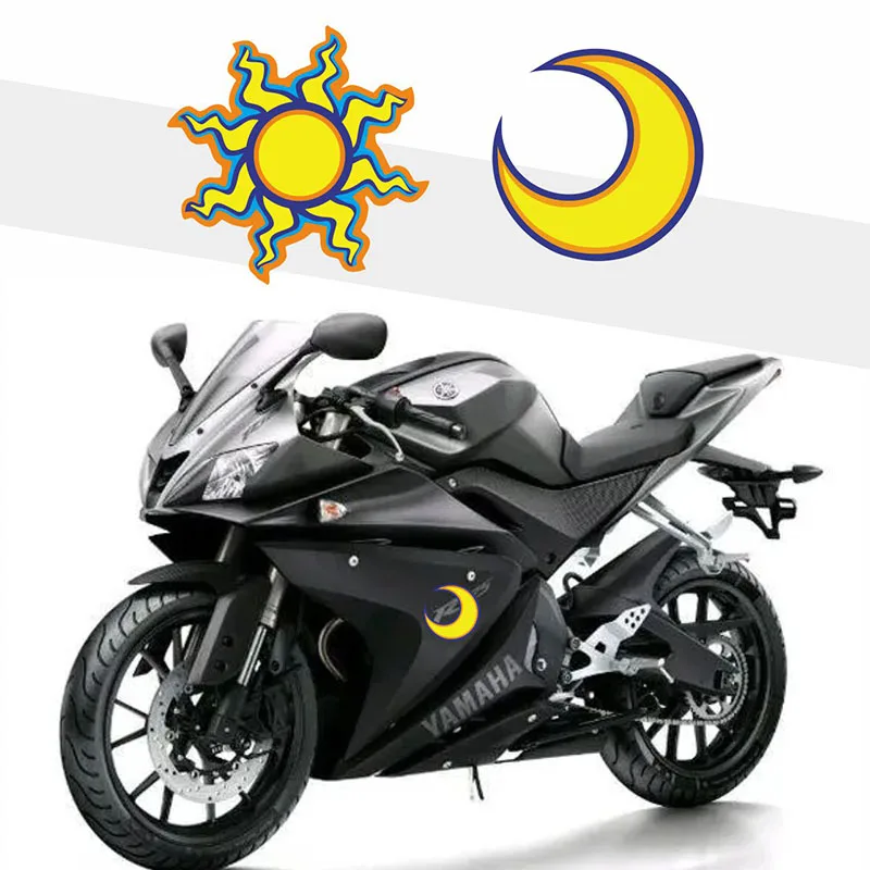 For GP Rossi Sun Moon Car Styling Exterior Decorate Accessory Sticker Auto Motocross Helmet Decal
For GP Rossi Sun Moon Car Styling Exterior Decorate Accessory Sticker Auto Motocross Helmet Decal