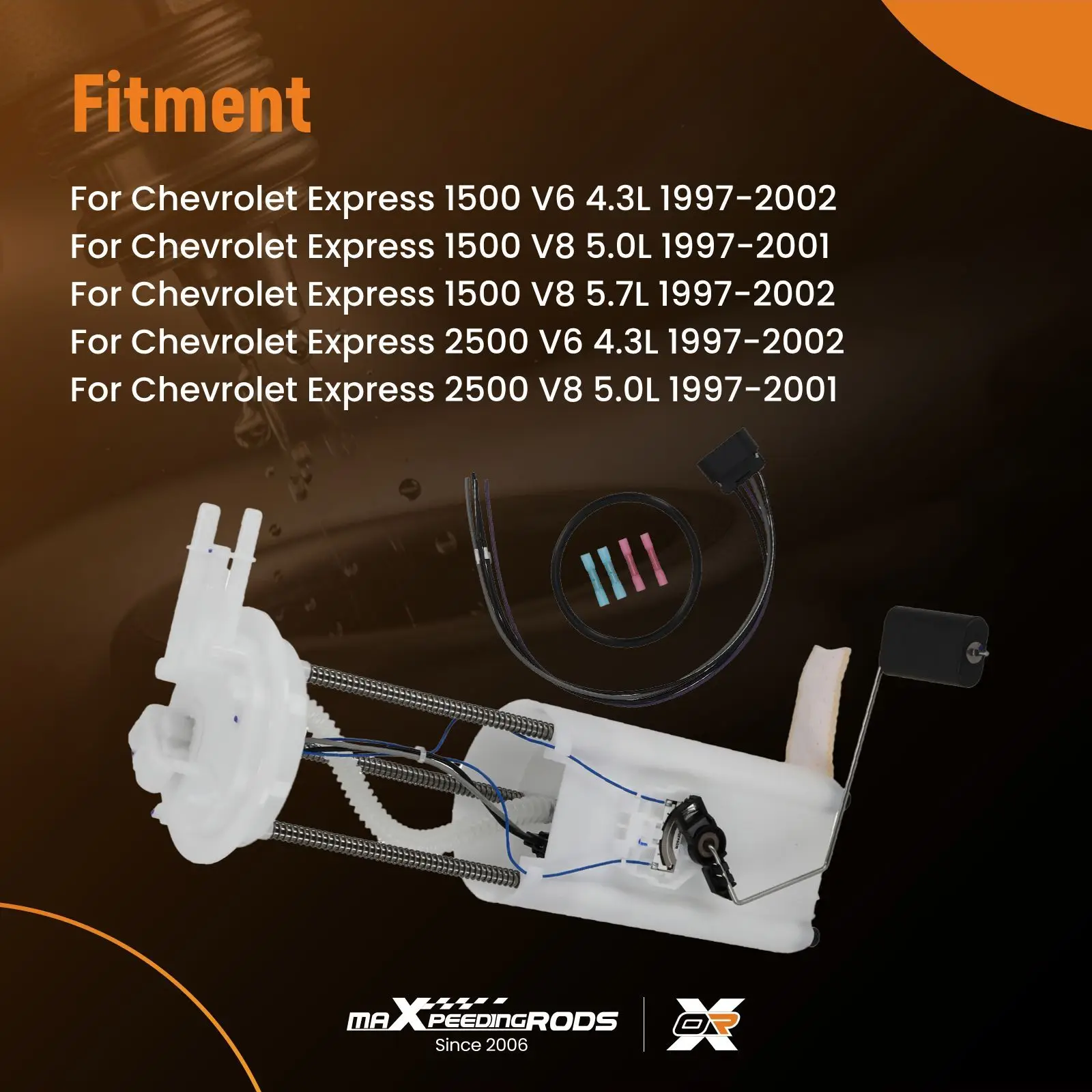 Fuel Pump Module Assembly For Chevy Express GMC Savana 1500 2500 3500 97-02
Fuel Pump Module Assembly For Chevy Express GMC Savana 1500 2500 3500 97-02