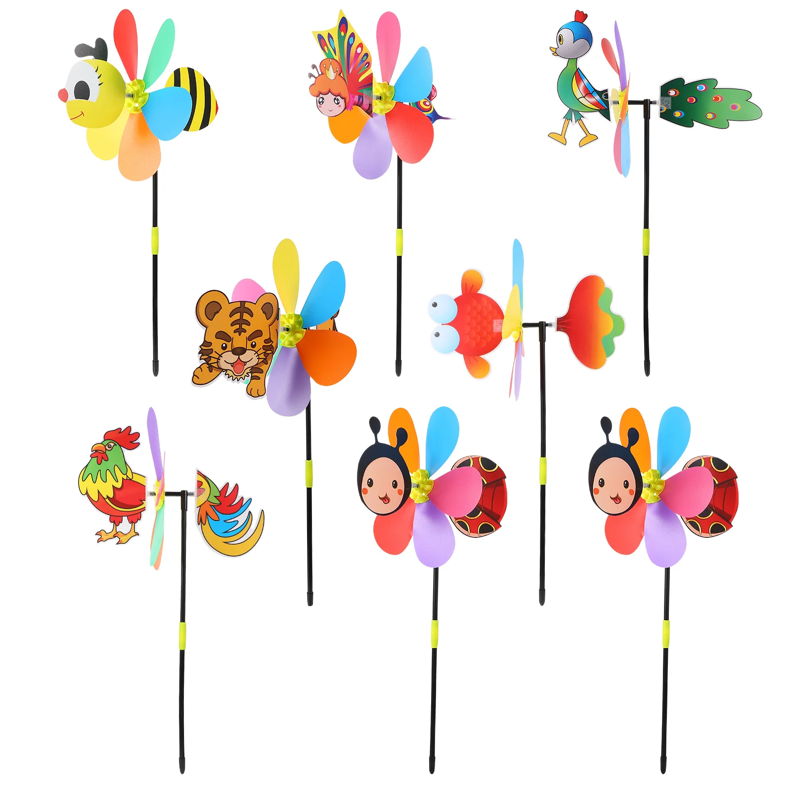 8Pcs Lovely Cartoon Wind Garden Yard Decor Kids Safe Easy Use No Harm Nonfading Cartoon Wind
8Pcs Lovely Cartoon Wind Garden Yard Decor Kids Safe Easy Use No Harm Nonfading Cartoon Wind
