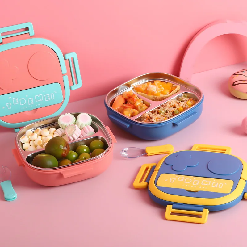 304 Portable Stainless Steel Lunch Box Food Container Bento Box Child Lunch Box Reusable Tableware Meal Snack Prep Containers
304 Portable Stainless Steel Lunch Box Food Container Bento Box Child Lunch Box Reusable Tableware Meal Snack Prep Containers