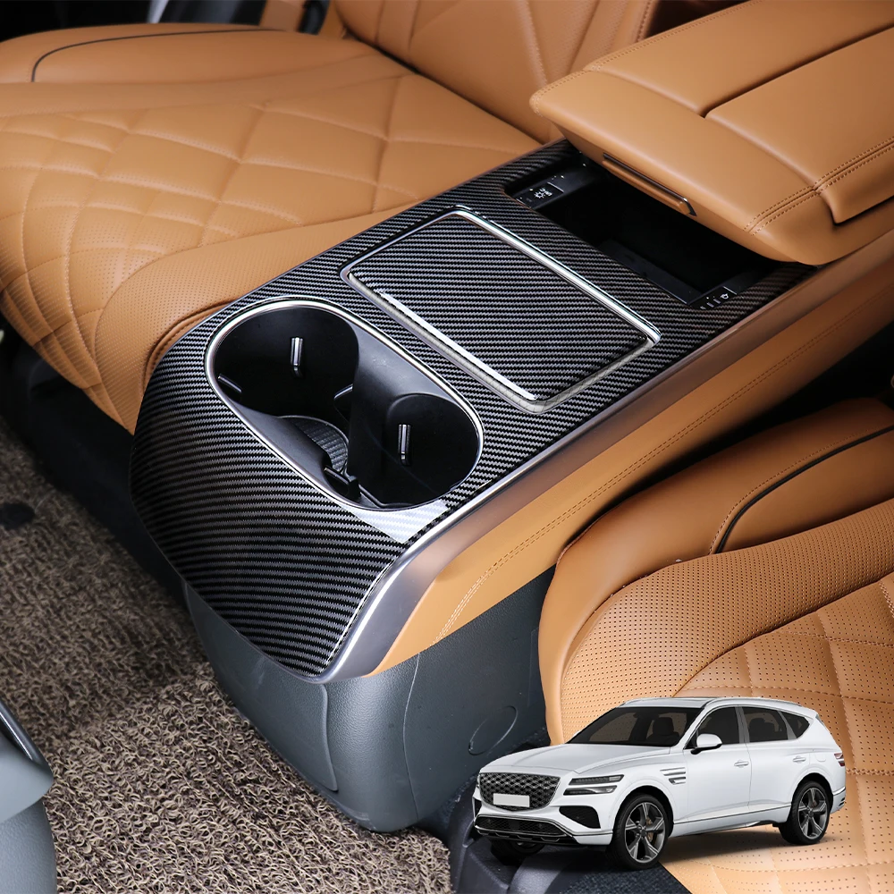 For Genesis G80 RG3 2025 2026 6 Seats Car Tuning Carbon Fiber Rear Row Water Cup Frame Cover Trim Accessories LHD
For Genesis G80 RG3 2025 2026 6 Seats Car Tuning Carbon Fiber Rear Row Water Cup Frame Cover Trim Accessories LHD 