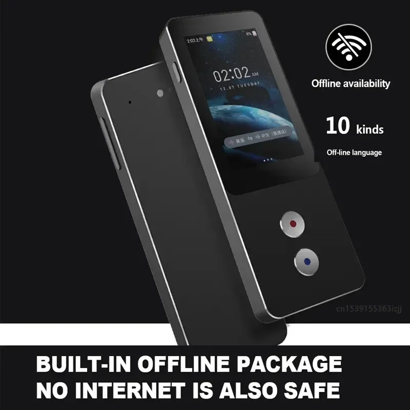 Интеллектуальный переводчик голоса и фото T9 Pro, Wi-Fi, 134 языков, онлайн, 10 автономных машин для взаимного перевода, новинка, Лидер продаж
Интеллектуальный переводчик голоса и фото T9 Pro, Wi-Fi, 134 языков, онлайн, 10 автономных машин для взаимного перевода, новинка, Лидер продаж