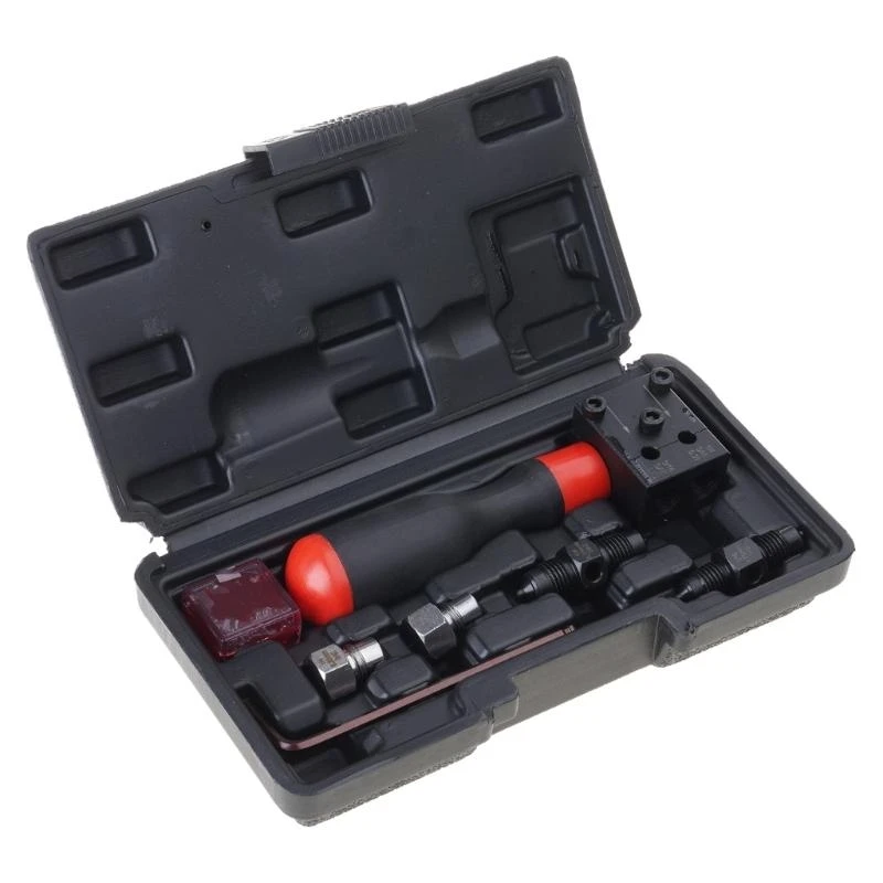 C7AC 3/16 дюйма 1/4 дюйма, одинарный двойной раструбный переходник, комплект для развальцовки трубы, тормоз медной трубки
C7AC 3/16 дюйма 1/4 дюйма, одинарный двойной раструбный переходник, комплект для развальцовки трубы, тормоз медной трубки