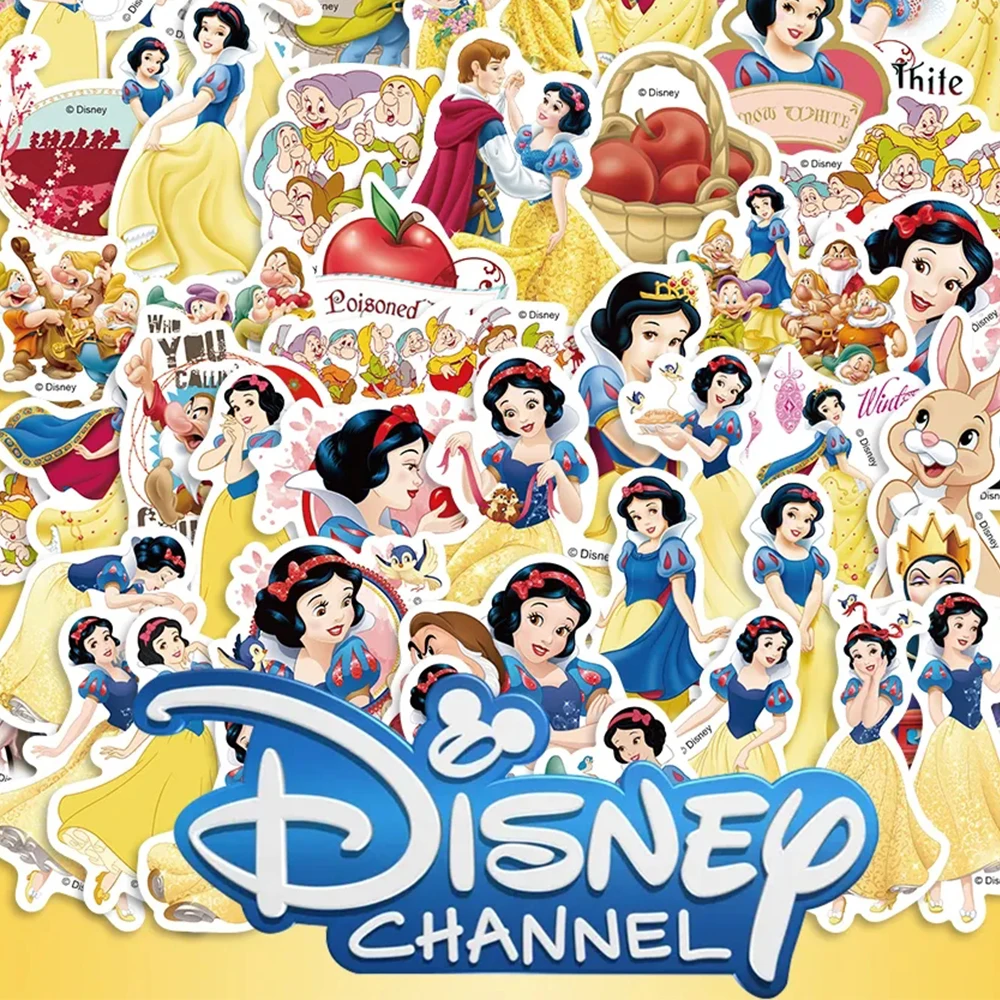 10/30/50pcs Disney Princess Snow White Stickers Kawaii Girls Cartoon Sticker for Notebook Luggage Bike Laptop Decal Toys Gift
10/30/50pcs Disney Princess Snow White Stickers Kawaii Girls Cartoon Sticker for Notebook Luggage Bike Laptop Decal Toys Gift