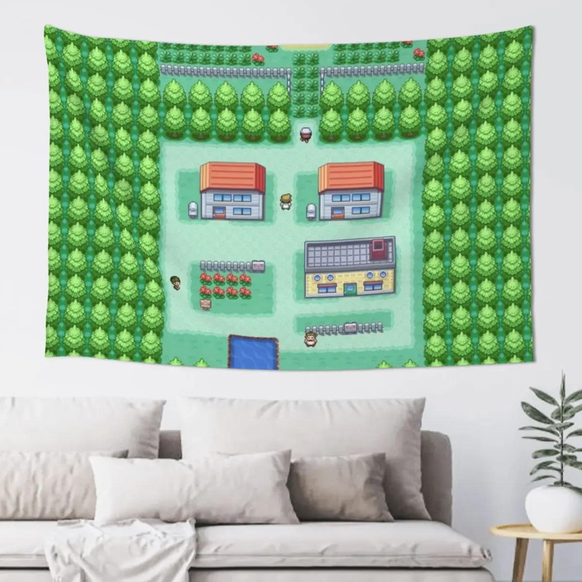 Dreams of Pallet Town (Leaf) Tapestry Room Design Decorative Wall Mural Wall Hangings Decoration Wall Deco Tapestry
Dreams of Pallet Town (Leaf) Tapestry Room Design Decorative Wall Mural Wall Hangings Decoration Wall Deco Tapestry