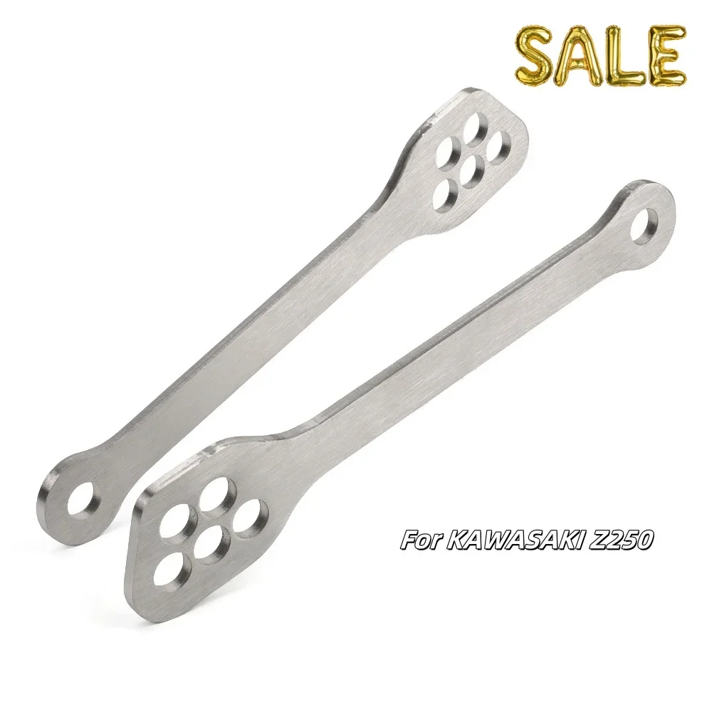 Комплект понижающих звеньев для KAWASAKI Z250 Z300 Z750 Z800 Z1000 Z750S NINJA 250/300 EX250, подушка задней подвески мотоцикла, падение звена 
Комплект понижающих звеньев для KAWASAKI Z250 Z300 Z750 Z800 Z1000 Z750S NINJA 250/300 EX250, подушка задней подвески мотоцикла, падение звена