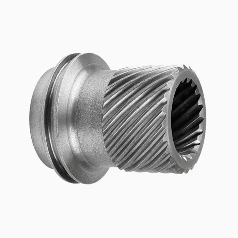 CNC Rapid Prototyping Five-axis Machining Parts CNC Prototype Service Precision Machined Helical Gear Coupling Sleeve
CNC Rapid Prototyping Five-axis Machining Parts CNC Prototype Service Precision Machined Helical Gear Coupling Sleeve