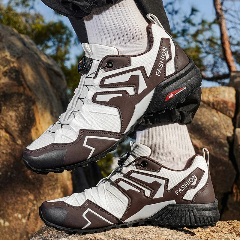 Уличные нескользящие дышащие удобные мужские спортивные туфли, мужские повседневные спортивные туфли, размеры 39-47, мужские туфли с вращающейся шнуровкой
Уличные нескользящие дышащие удобные мужские спортивные туфли, мужские повседневные спортивные туфли, размеры 39-47, мужские туфли с вращающейся шнуровкой