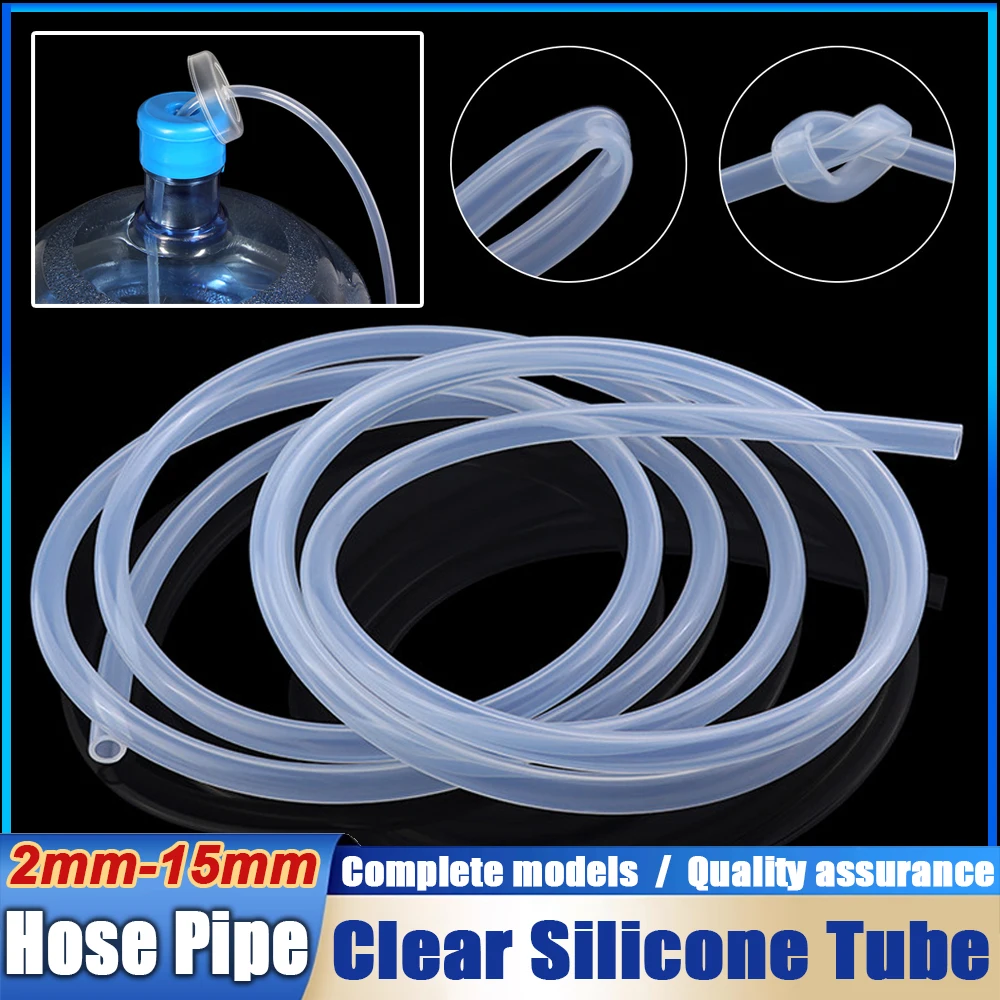 1/5/10/20M Transparent Food Grade Silicone Tube ID 2/3/4/5/6/8/10/12/15mm Flexible Garden Rubber hose Aquarium Soft Tubing Hose
1/5/10/20M Transparent Food Grade Silicone Tube ID 2/3/4/5/6/8/10/12/15mm Flexible Garden Rubber hose Aquarium Soft Tubing Hose