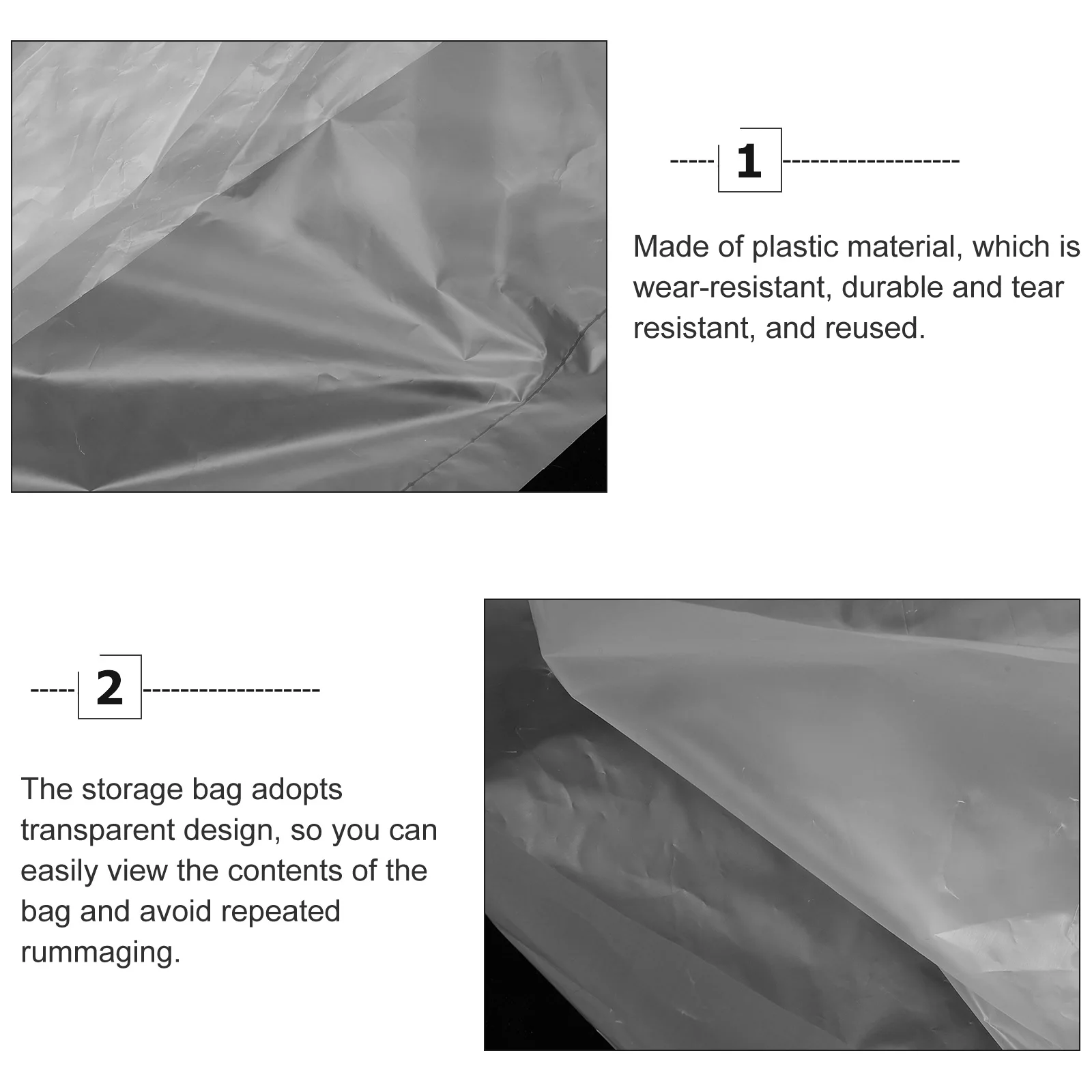 5pcs Large Transparent Storage Bags Quilts Bedding Clothes Suitcase Cover Dustproof Household Furniture Organizers Storage Bag
5pcs Large Transparent Storage Bags Quilts Bedding Clothes Suitcase Cover Dustproof Household Furniture Organizers Storage Bag