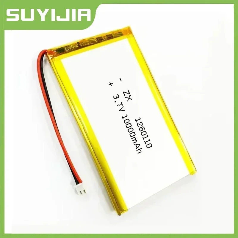 1260110 3.7V 10000mAh lithium polymer battery for mobile power supply Smart humidifier air conditioner Drone Wearable devices
1260110 3.7V 10000mAh lithium polymer battery for mobile power supply Smart humidifier air conditioner Drone Wearable devices