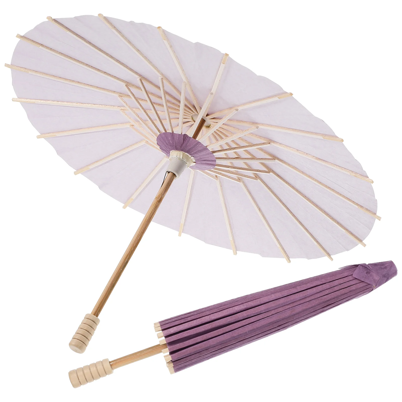2 Pcs Blank Oiled Paper Umbrella Holiday Decor DIY Umbrellas Funny Handicraft Classical Photography Prop Windproof
2 Pcs Blank Oiled Paper Umbrella Holiday Decor DIY Umbrellas Funny Handicraft Classical Photography Prop Windproof