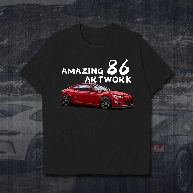 2025 Summer Sports Car AMAZING 86 ARTWORK Printed Graphic T-shirt for Both Men and Women Padel Surf Camiseta Surf
2025 Summer Sports Car AMAZING 86 ARTWORK Printed Graphic T-shirt for Both Men and Women Padel Surf Camiseta Surf