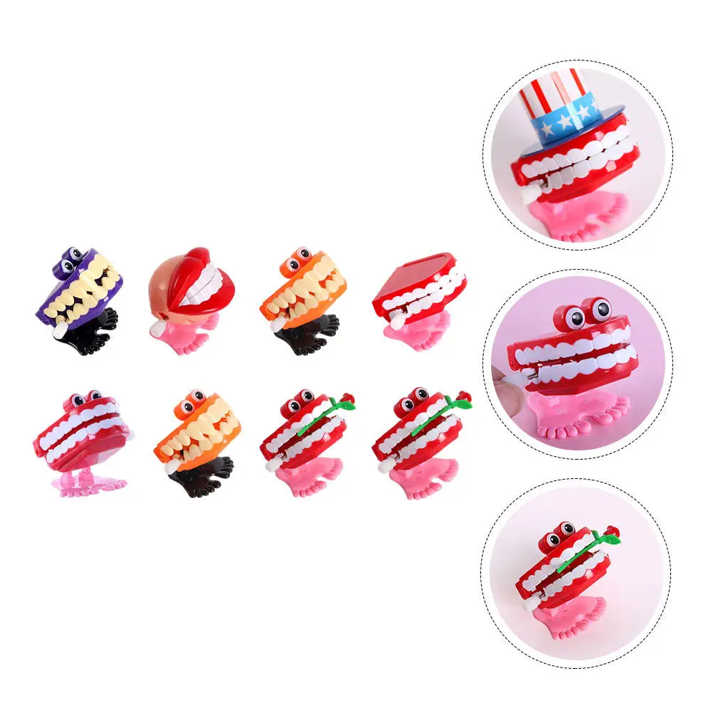 8Pcs Creative Wind-Up Walking Teeth Funny Kids Plastic Educational Clockwork Chattering Teeth Plaything Funny Wind-Up Toys
8Pcs Creative Wind-Up Walking Teeth Funny Kids Plastic Educational Clockwork Chattering Teeth Plaything Funny Wind-Up Toys