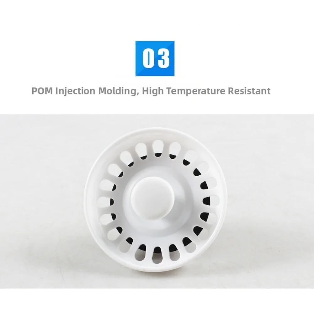 Drain Strainer Sink Strainer Polyoxymethylene Construction Plastic Material Heat Resistant For Kitchen Sink For Kitchen Sink
Drain Strainer Sink Strainer Polyoxymethylene Construction Plastic Material Heat Resistant For Kitchen Sink For Kitchen Sink