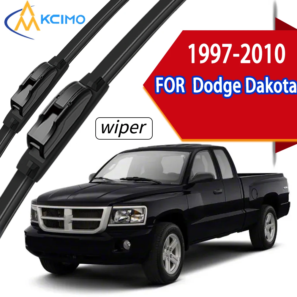 Premium OEM Spec Front Windshield Wiper Blades with Ultra Durable Long-Lasting Rubber, Perfect Fit for Dodge Dakota 1997-2010
Premium OEM Spec Front Windshield Wiper Blades with Ultra Durable Long-Lasting Rubber, Perfect Fit for Dodge Dakota 1997-2010