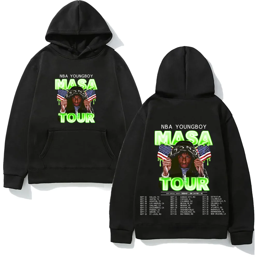 YoungBoy Never Broke Again TOUR 2025NEW Printing Gothic Retro Fleece Manga Sweatshirt for AutumnWinter Clothing Moletom Hoody
YoungBoy Never Broke Again TOUR 2025NEW Printing Gothic Retro Fleece Manga Sweatshirt for AutumnWinter Clothing Moletom Hoody