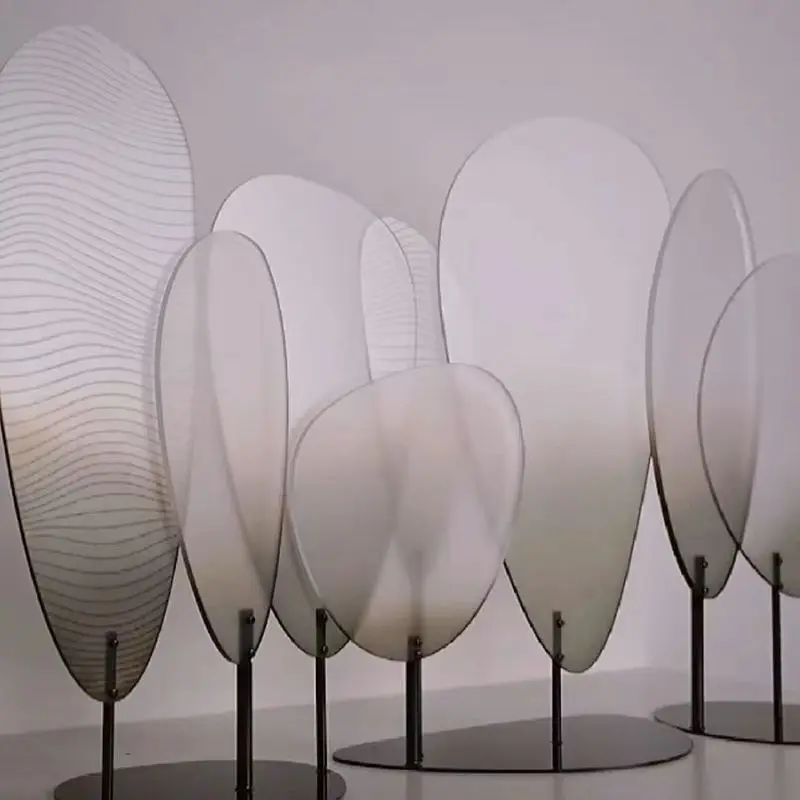 Hanging sheet acrylic screen gradual change color colorful board transparent office shop half wall partition
Hanging sheet acrylic screen gradual change color colorful board transparent office shop half wall partition