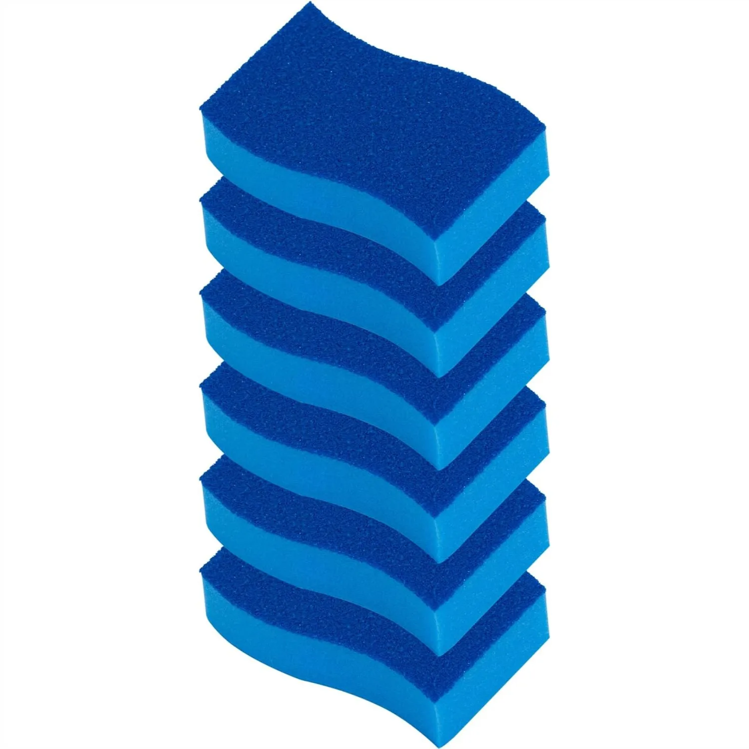 Non-Scratch Scrubber Sponge Pack of 6 with Odor Resistant Foam, Dual-Sided Design for Dishes and Household Cleaning
Non-Scratch Scrubber Sponge Pack of 6 with Odor Resistant Foam, Dual-Sided Design for Dishes and Household Cleaning