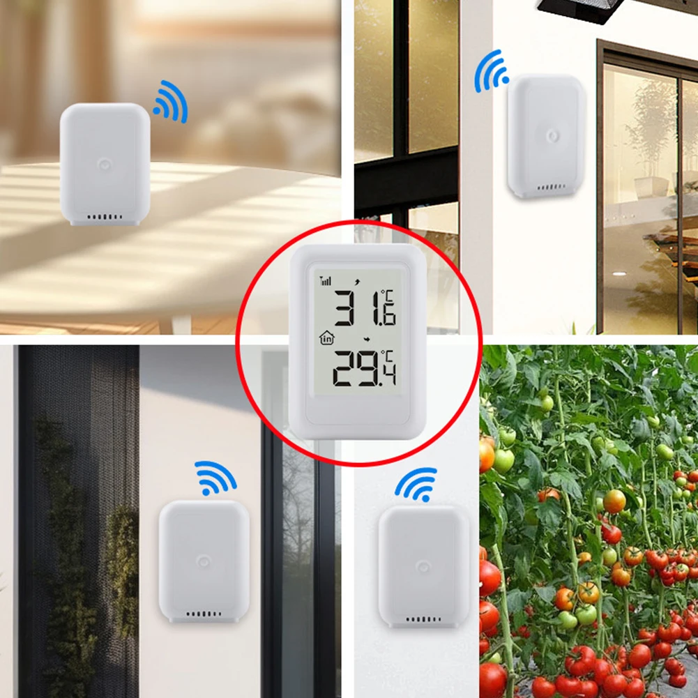 Цифровой термометр с отверстием для подвешивания, измеритель температуры и влажности с опорной рамкой, монитор температуры для патио, дома, бассейна
Цифровой термометр с отверстием для подвешивания, измеритель температуры и влажности с опорной рамкой, монитор температуры для патио, дома, бассейна