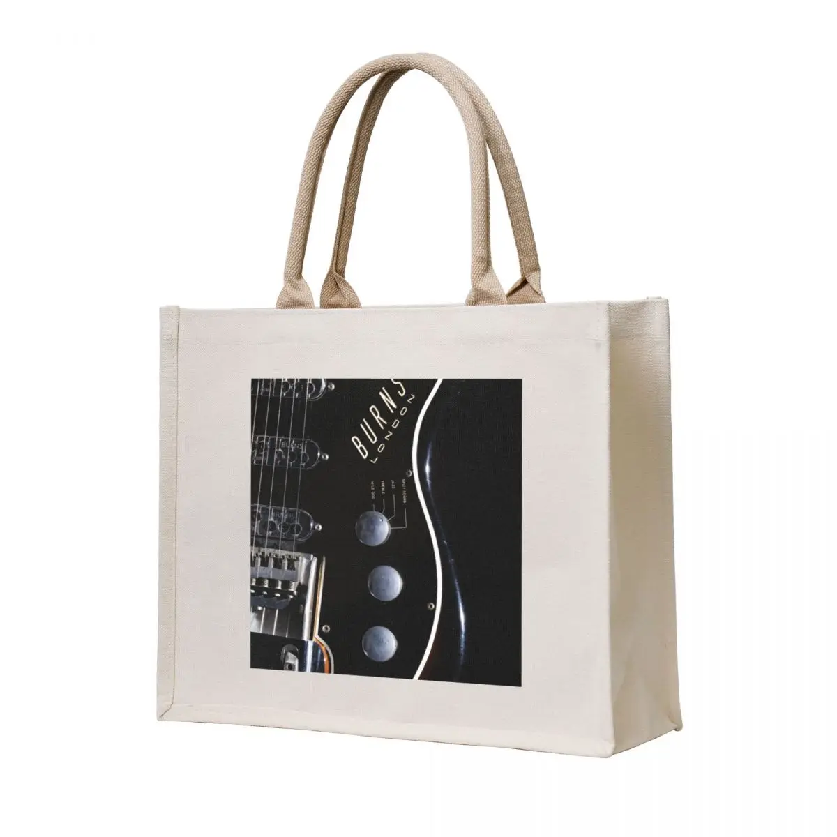 Burns Guitar Profile Tote Bag foldable reusable bag Woman shopper bag Canvas
Burns Guitar Profile Tote Bag foldable reusable bag Woman shopper bag Canvas