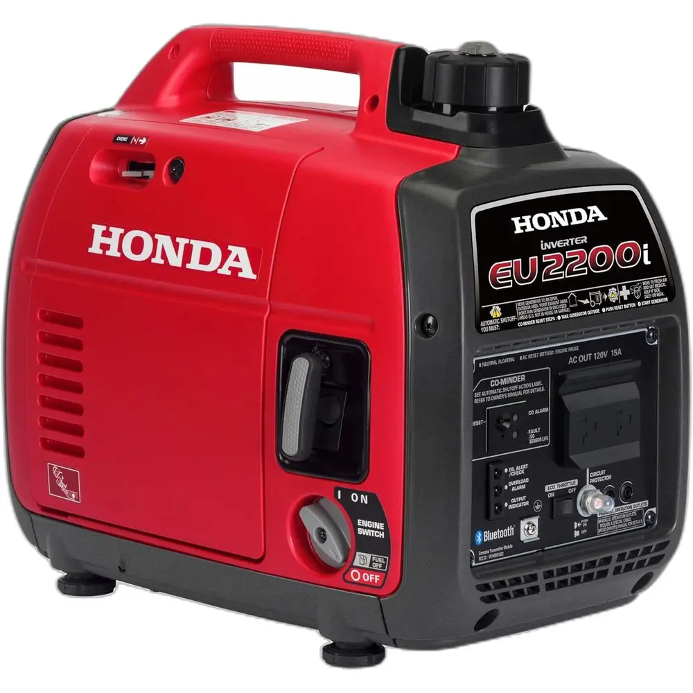EU2200i 2200 Watt Inverter Generator, Super Quiet 120V Gas Powered Portable Generator or Camping or Home Backup Power Supply, Up
EU2200i 2200 Watt Inverter Generator, Super Quiet 120V Gas Powered Portable Generator or Camping or Home Backup Power Supply, Up