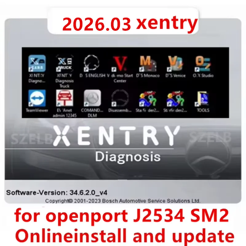 2026.03 xentry Passthru Certificate DAS DTS Monaco Vediamo EPC WIS ASRA Starfinder For openport 2.0/ j2534 Online installation
2026.03 xentry Passthru Certificate DAS DTS Monaco Vediamo EPC WIS ASRA Starfinder For openport 2.0/ j2534 Online installation