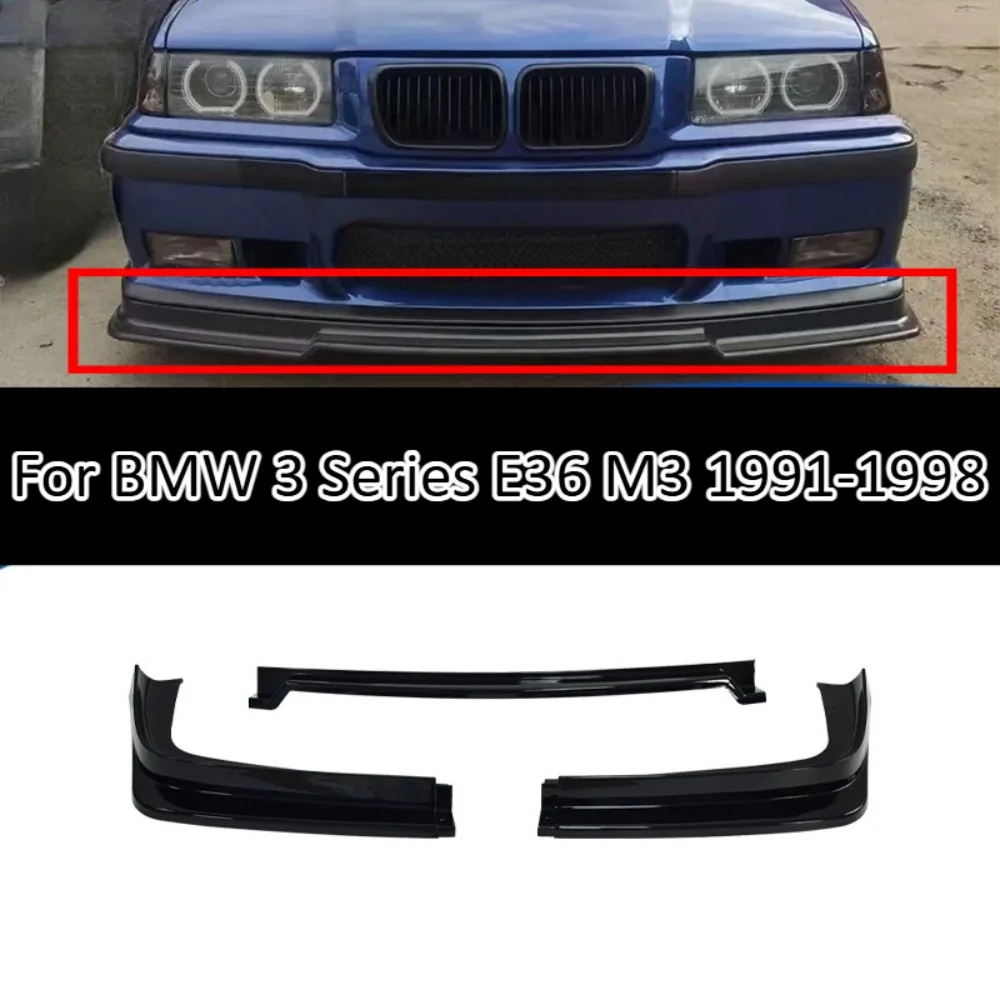 Front Lip Splitter For BMW 3 Series E36 M3 1991-1998 3 Piece B Style Add On Spoiler Chin Guard Bumper Body Kit Trim Body Trim
Front Lip Splitter For BMW 3 Series E36 M3 1991-1998 3 Piece B Style Add On Spoiler Chin Guard Bumper Body Kit Trim Body Trim
