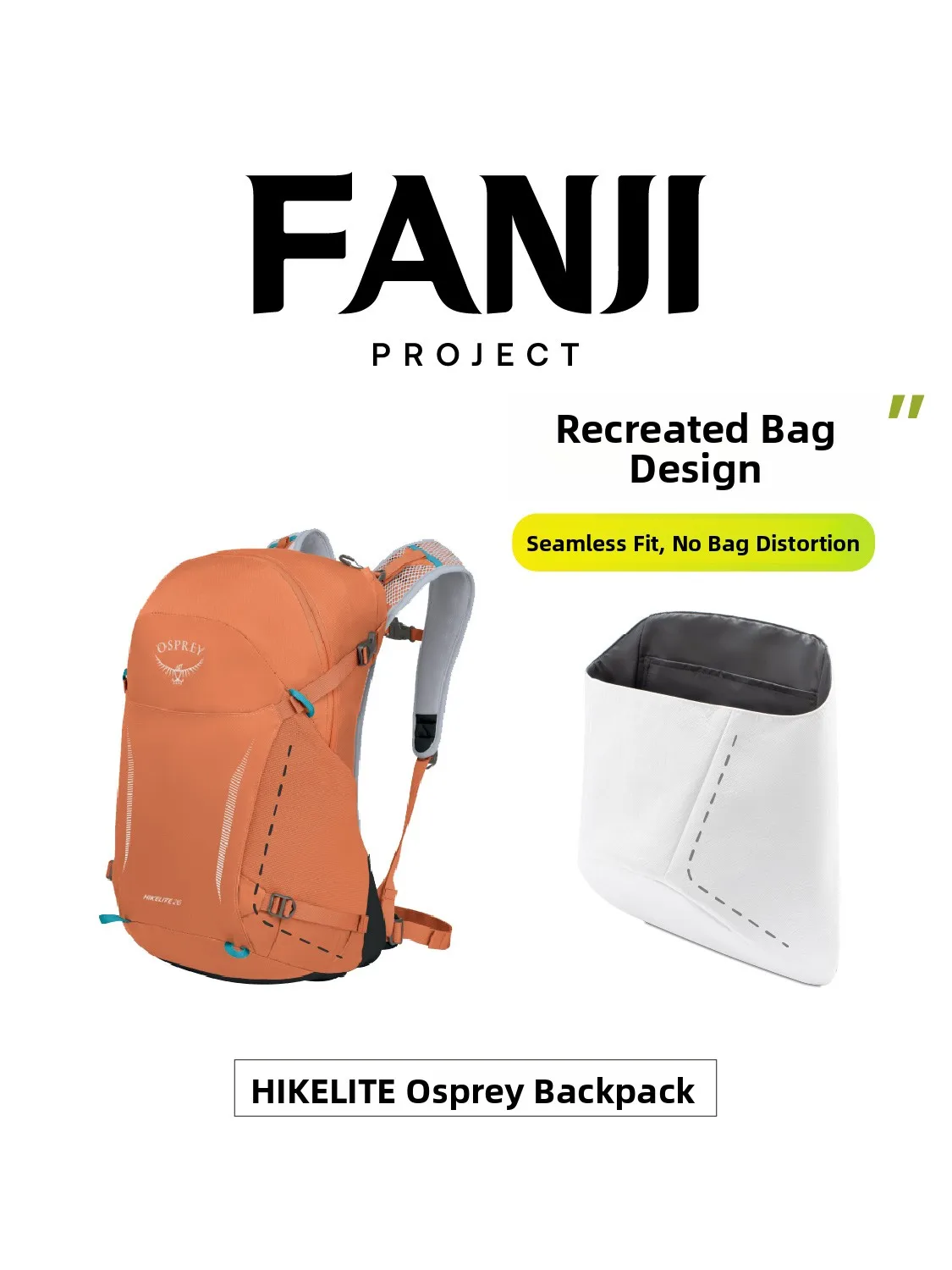 Osprey Hikelite18L Dual Shoulder Bag Inner Liner Dupont Paper Lightweight Unisex Pure Color Moderate Waterproof Storage Bag
Osprey Hikelite18L Dual Shoulder Bag Inner Liner Dupont Paper Lightweight Unisex Pure Color Moderate Waterproof Storage Bag