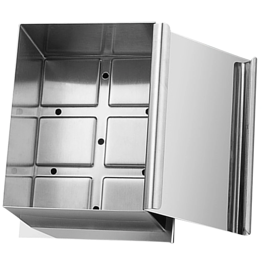 Stainless Steel Tofu Mold Press Making Tool Compact Lightweight Practical Kitchen Baking Pan Homemade Cheese Replacement
Stainless Steel Tofu Mold Press Making Tool Compact Lightweight Practical Kitchen Baking Pan Homemade Cheese Replacement