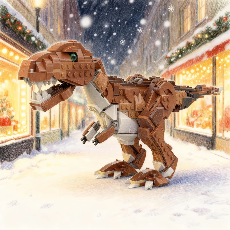 530 деталей MOC T-Rex Creator 3 в 1: конструктор, игрушка, рождественский подарок, сборная модель, развивающая игрушка, креативный конструктор, образовательный набор
530 деталей MOC T-Rex Creator 3 в 1: конструктор, игрушка, рождественский подарок, сборная модель, развивающая игрушка, креативный конструктор, образовательный набор