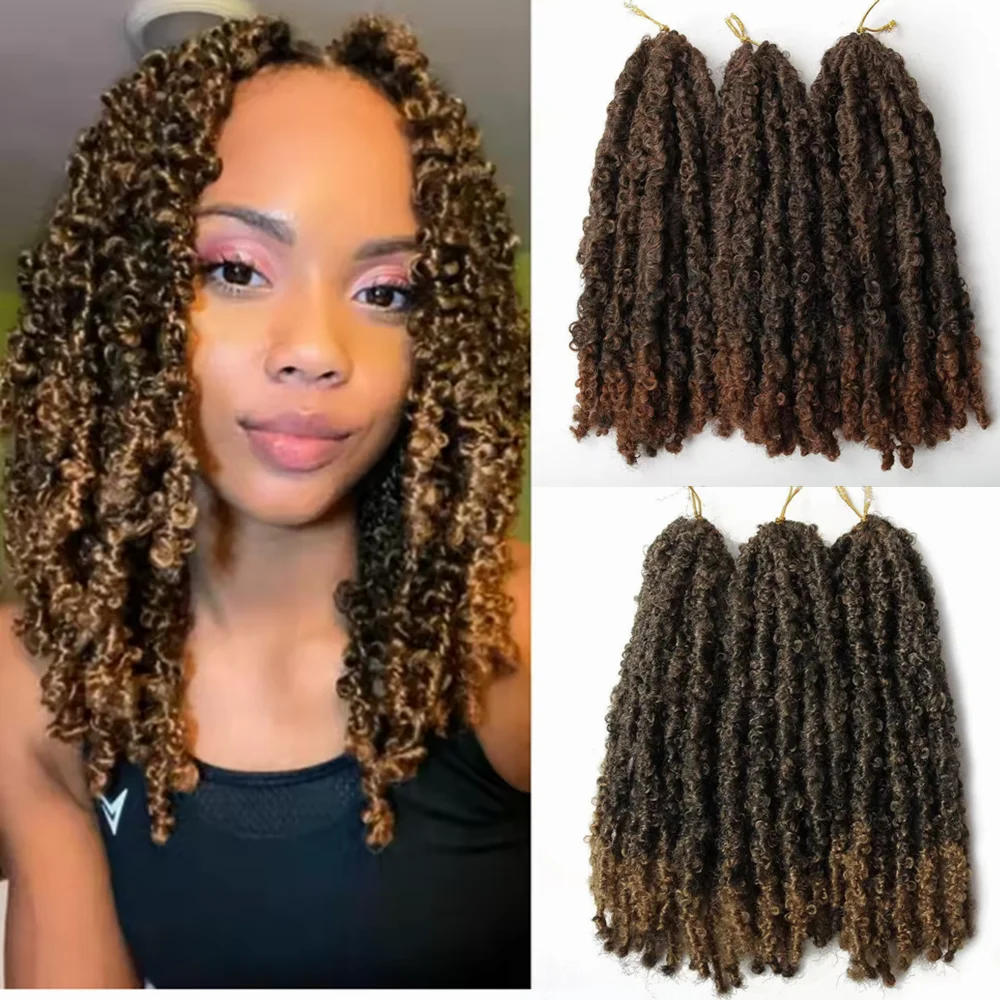 16-дюймовые синтетические волосы для плетения косичек бабочки (80 г, 12 прядей), имитация косичек в стиле «дистресс», для чернокожих женщин, прическа «Богиня», наращивание волос
16-дюймовые синтетические волосы для плетения косичек бабочки (80 г, 12 прядей), имитация косичек в стиле «дистресс», для чернокожих женщин, прическа «Богиня», наращивание волос