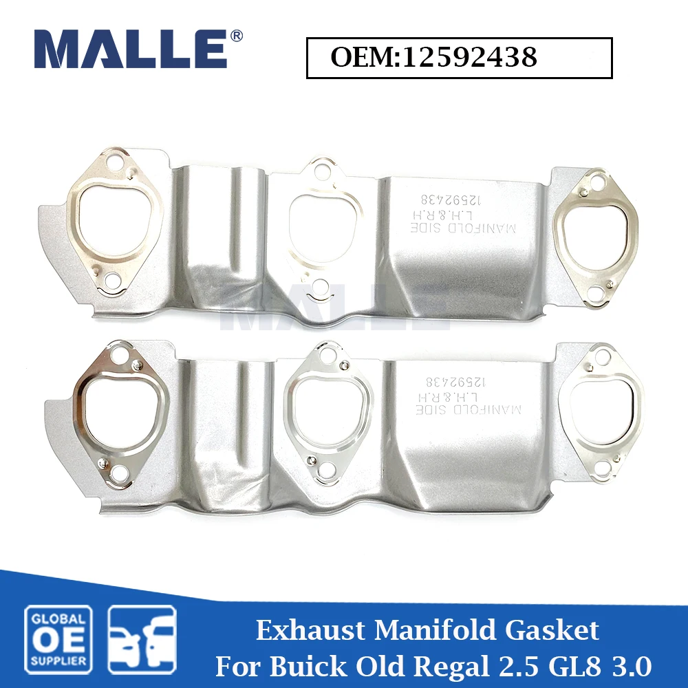 Engine Exhaust Manifold Gasket For Chevrolet Buick Old Regal 2.5 GL8 3.0 LW9 LB8 LZC Auto Part Car Accessories 24504632 12592438
Engine Exhaust Manifold Gasket For Chevrolet Buick Old Regal 2.5 GL8 3.0 LW9 LB8 LZC Auto Part Car Accessories 24504632 12592438