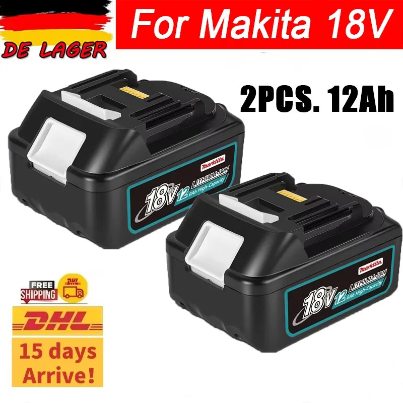 Original 100% NEW Battery 18V Rechargeable Battery 18650 Lithium-ion Cell Suitable For Makita Power Tool BL1860 BL1830 LXT400
Original 100% NEW Battery 18V Rechargeable Battery 18650 Lithium-ion Cell Suitable For Makita Power Tool BL1860 BL1830 LXT400