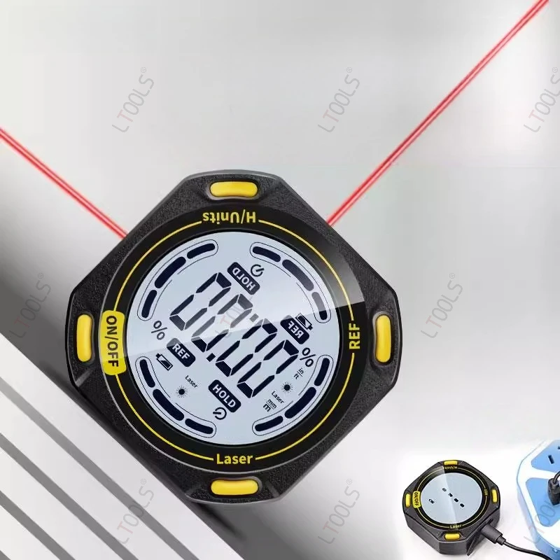 Вертикальный лазерный инклинометр для тестирования угла, деревообработка, измерение наклона, уровень, цифровой дисплей, измерительный гониометр, коробка
Вертикальный лазерный инклинометр для тестирования угла, деревообработка, измерение наклона, уровень, цифровой дисплей, измерительный гониометр, коробка