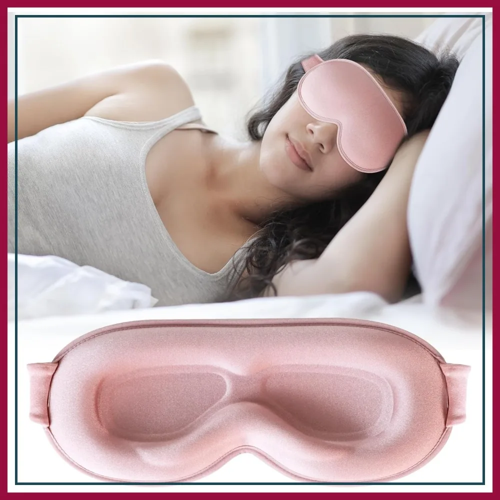 Upgraded 3D Deep Contoured Sleep Mask, 99% Block Out Light, Adjustable Strap for Sleeping, Travel, Yoga
Upgraded 3D Deep Contoured Sleep Mask, 99% Block Out Light, Adjustable Strap for Sleeping, Travel, Yoga
