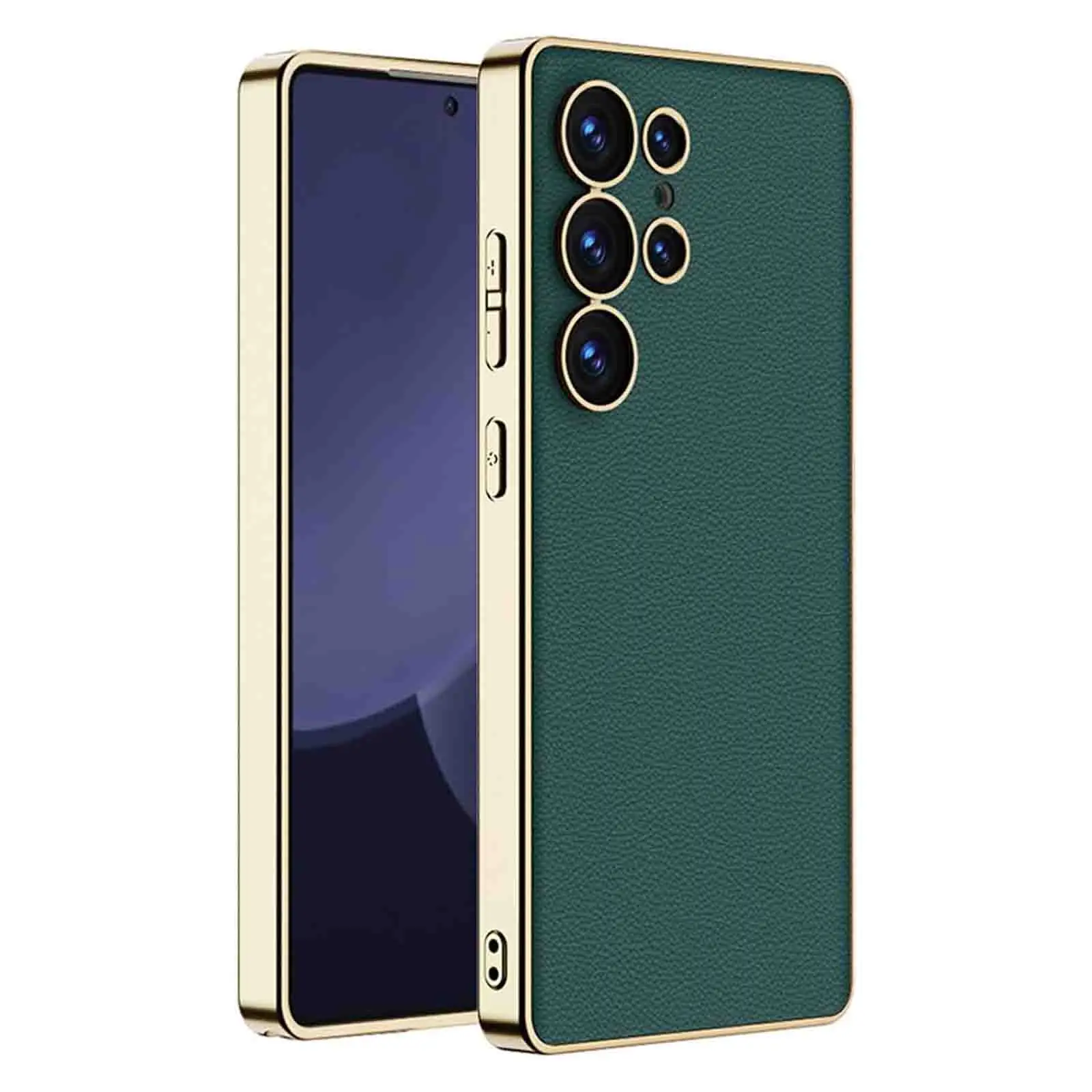 Slim Case for Samsung Galaxy S25 Ultra/S25 Plus/S25, Electroplated Frame, Luxury Leather Cover Non-Slip Grip Shockproof case
Slim Case for Samsung Galaxy S25 Ultra/S25 Plus/S25, Electroplated Frame, Luxury Leather Cover Non-Slip Grip Shockproof case