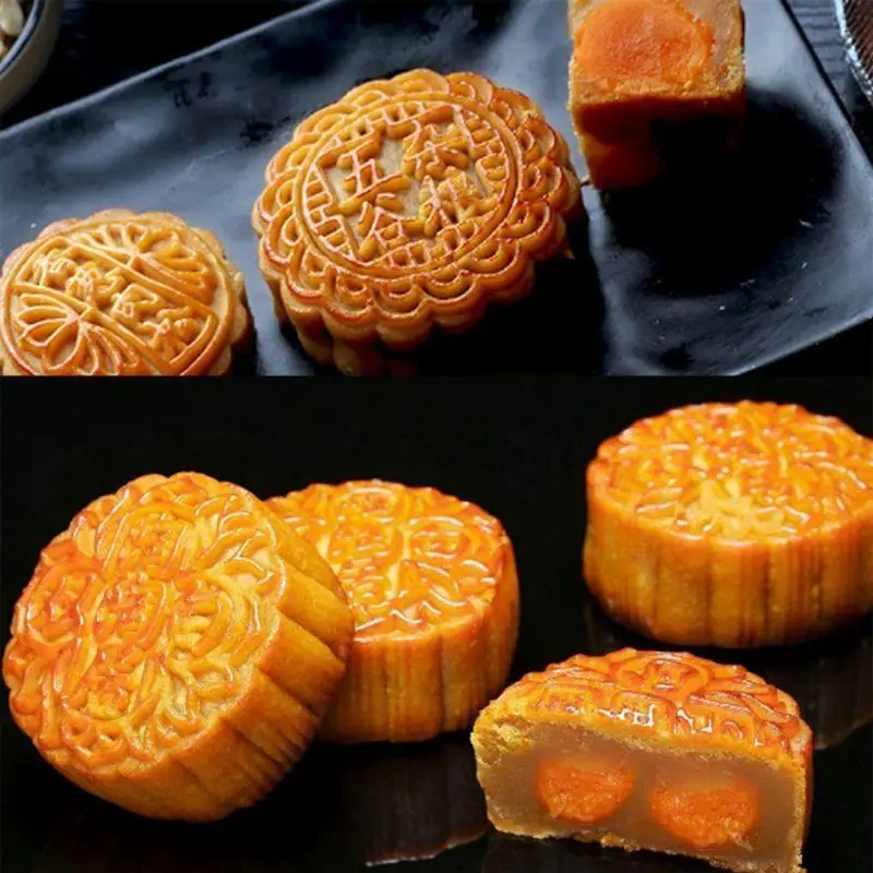 G6KF Mooncake Mold with 4pcs Flowers Stamps Hand Press Moon Cake Pastry Mould
G6KF Mooncake Mold with 4pcs Flowers Stamps Hand Press Moon Cake Pastry Mould